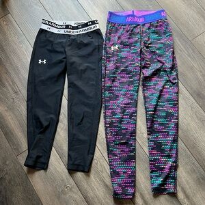 YM Under Armour Capris and pants